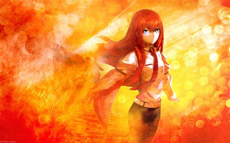 Anime pictures and wallpapers with a unique search for free. Makise Kurisu HD Wallpaper | Background Image | 2560x1600 ...