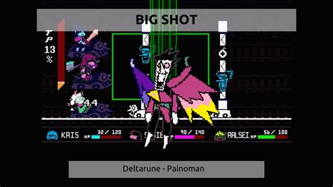 Big Shot Deltarune Painoman Youtube