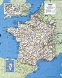 Large Detailed Administrative And Political Map Of France avec Carte De ...