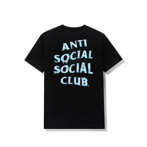 Anti Social Social Club Ds Member Exclusive Blue Assc Cold Sweats Black