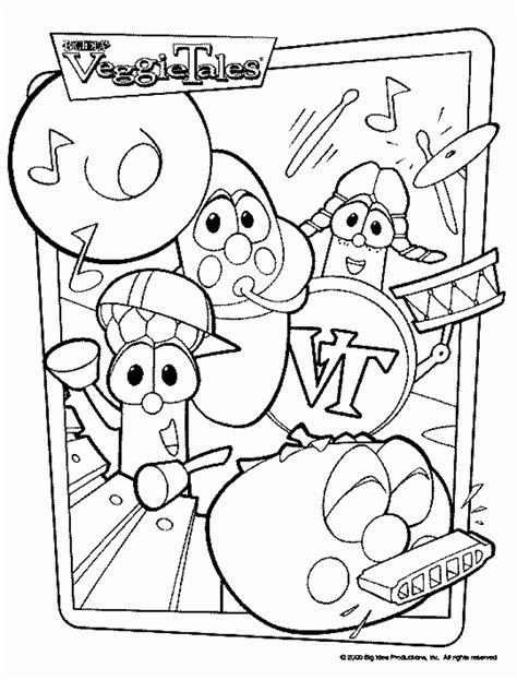 Josh And The Big Wall Veggietales Coloring Pages Coloring Pages