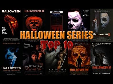 Horror movies that take place on halloween have captured the imagination of audiences for several decades now and there's no sign of them stopping any time soon. Top 10 Halloween Movies - YouTube