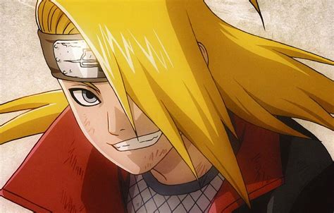 Headband Naruto Grin Bangs Ninja Akatsuki Deidara Hd Wallpaper