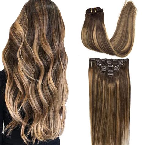 Goo Goo Clip In Hair Extensions For Women Soft And Natural