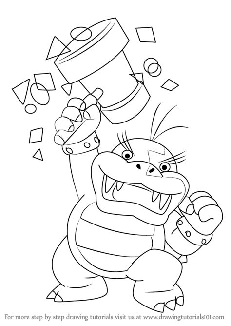 Mario Koopalings Coloring Pages Coloring Pages