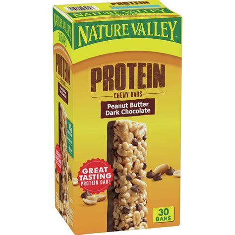Nature Valley Peanut Butter Dark Chocolate Protein Chewy Bars Oz Walmart Com Walmart Com