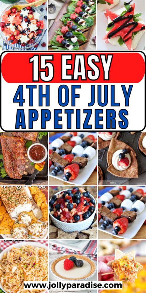 Best Th Of July Appetizers Jolly Paradise