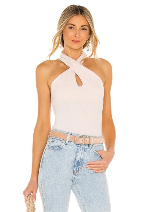 The Chicest Halter Tops to Buy This Summer - Mia Mia Mine png image