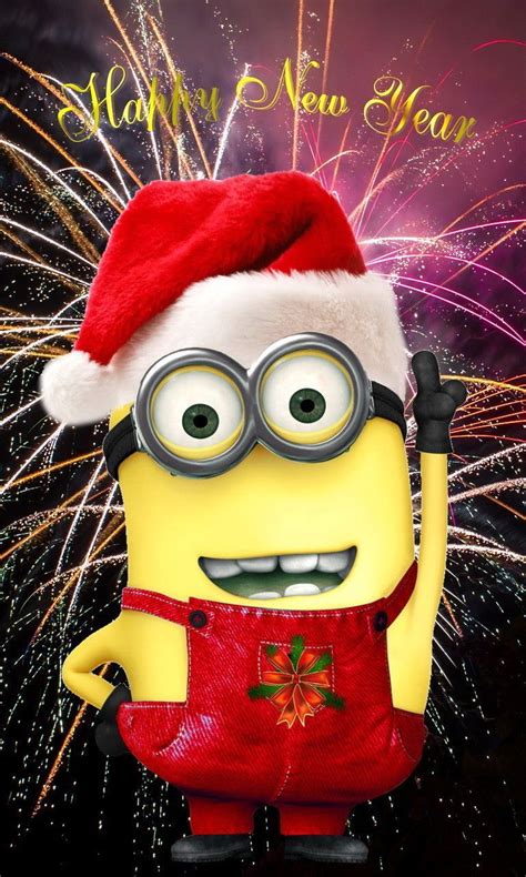 Happy New Year Minion Wallpapers Wallpaper Cave