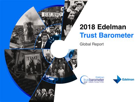 The trust index is the average percent trust in ngos, business. Edelman Trust Barometer 2018: Fake News verunsichern ...
