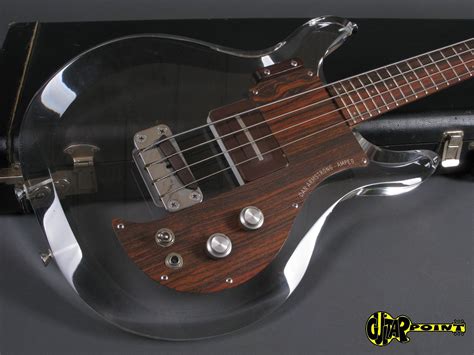 Dan Armstrong Ampeg Plexi Bass 1970 Clear Bass For Sale Guitarpoint