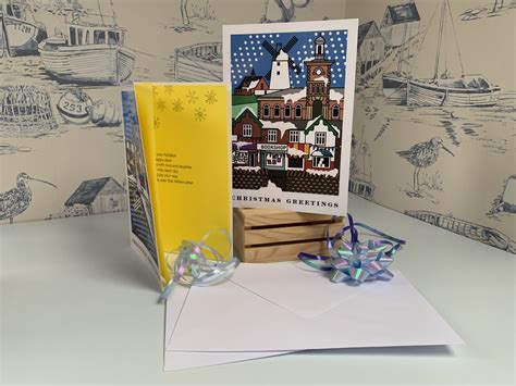 Features Of Lytham Christmas Card Seaside Emporium