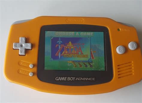 The game boy advance had a brief yet beautiful heyday. Gameboy Advance Console Orange backlight IPS - Digital ...