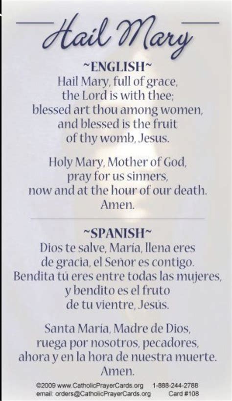 How To Pray Rosary In Spanish Printable Rosa Diy