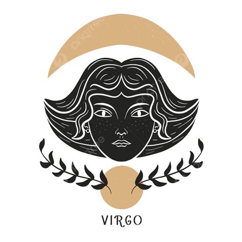 Virgo Zodiac Png Transparent Virgo Bohemian Zodiac Logo Virgo Boho