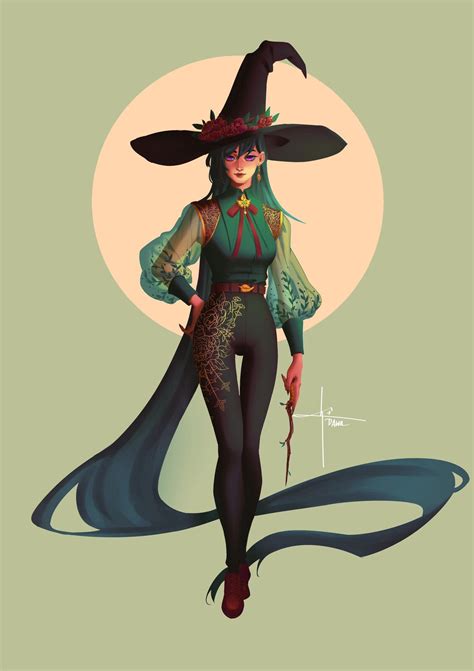 Green Witch Dawn 凌晨 On Artstation At
