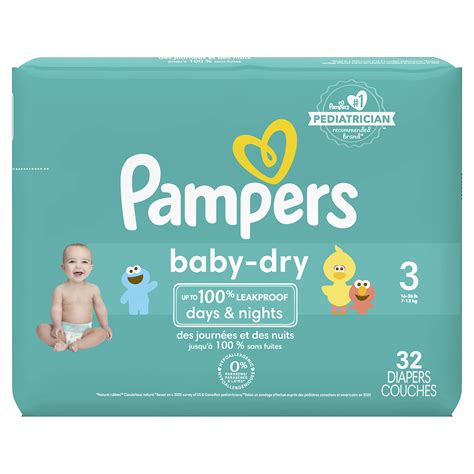 Mua Diapers Size 3 32 Count Pampers Baby Dry Disposable Baby Diapers