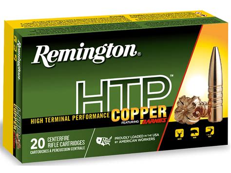 Remington Htp Copper 270 Winchester Short Mag Wsm Ammo 140 Grain