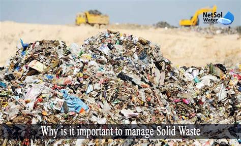 Why Is It Important To Manage Solid Waste Netsol Water