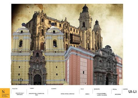 Edificaciones Representativas De La Arquitectura Virreinal Peruana By