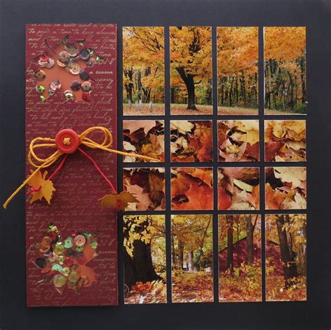 Fall Flourishes Mosaic Moments Photo Collage System