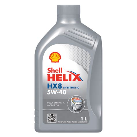 Shell Helix Hx8 Syn 5w40 Sn A685 Size 1l