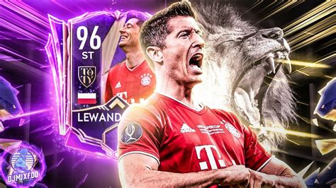 toty robert lewandowski gameplay review the goal machine toty striker fifa mobile 21 youtube