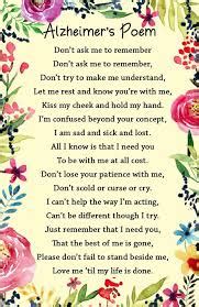 Fantastic quotes for those with brain. alzheimer's poem by kelly's treehouse - Google Search ...