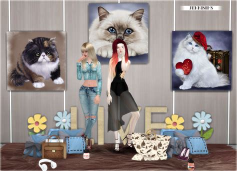 Downloads Sims 4paintings Key To My Heart 15designs Jennisims