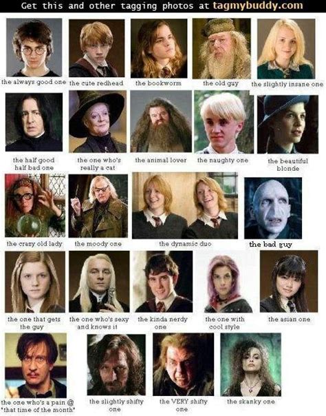 Герои Гарри Поттера Список С Фото Telegraph