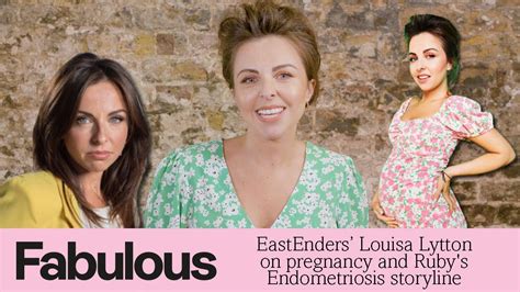 Eastenders Star Louisa Lytton On Pregnancy Motherhood And Rubys Endometriosis Storyline Youtube