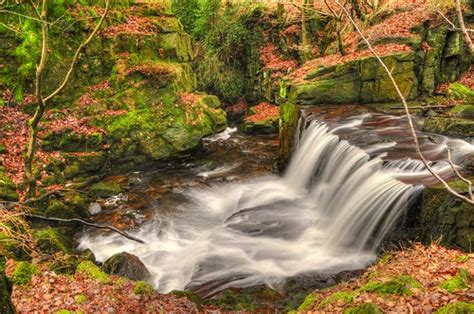 Jepsons Clough Waterfall Rivington Nr Horwich Lancashi Flickr