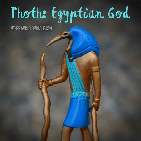 Thoth Egyptian Bird God Madathos