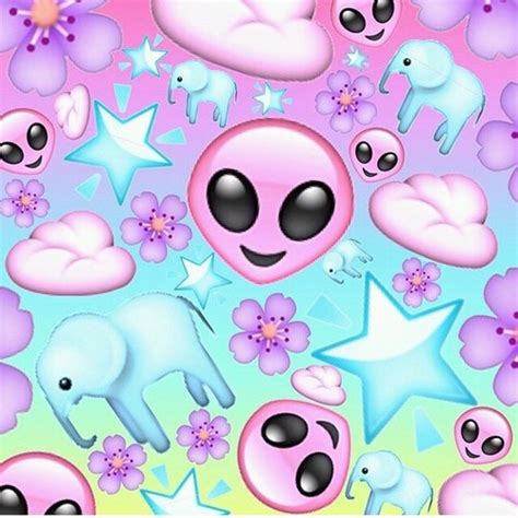 49 Alien Emoji Wallpaper Wallpapersafari
