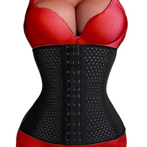 shapewear girdle belt women s spiral steel boned corset hollow waist cincher slim body shapers 6