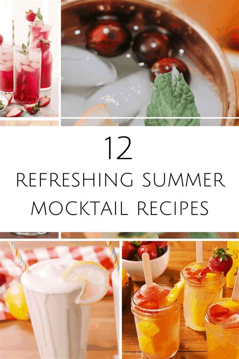 12 Refreshing Summer Mocktail Recipes To Try This Summer