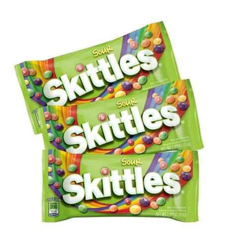 Buy2 Get1 Free Skittles Crazy Sours Sour Chewy Candies 38g3 Lazada Ph