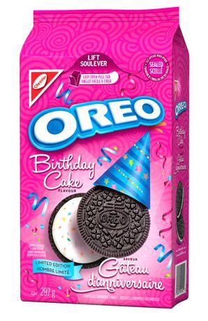 This cake pick, specially made for a 25th anniversary, measures 4 x 3.5 and is made of resin. Oreo Birthday Cake Flavour | Walmart Canada