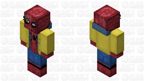 Spider Man Homecoming Yellow Jacket Hd Minecraft Skin