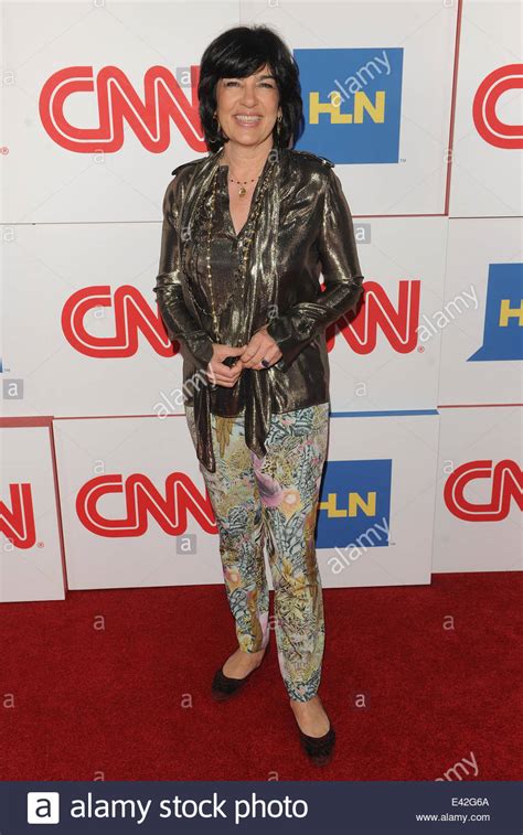 Cnn Worldwide All Star Party At Tca Featuring Christiane Amanpour