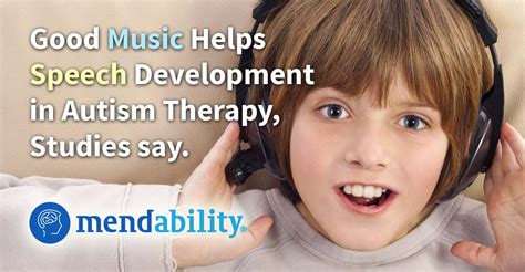 Speech Therapy For People W Autism Improved With Good Music