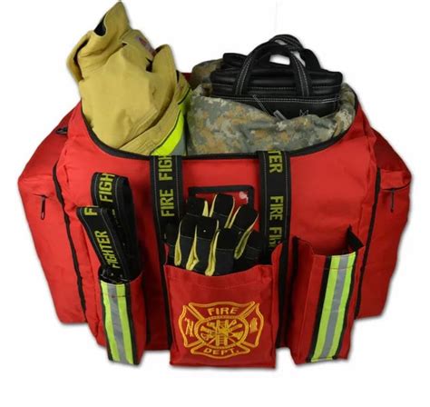 Personalized Firefighter Step In Turnout Fire Gear Bag Etsy