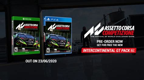 Assetto Corsa Competizione Console Editions DLC LaptrinhX News