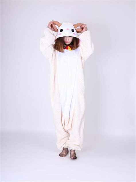 Sheep Onesie Kigurumi Animal Pajamas Cosplay Costumes