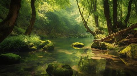 Stream In Forest Stock Images And Royaltyfree Footage Background 4k