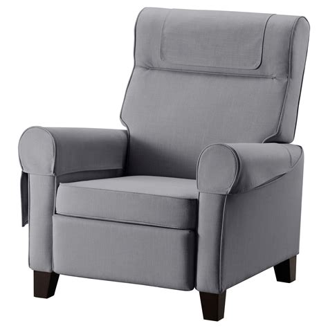 With soft chenille upholstery, softly curved style, deep cushioning and the option of touch sensitive, button or manual power recliners, this armchair has it all. MUREN Relaxfauteuil, Nordvalla middengrijs - IKEA | Ikea ...