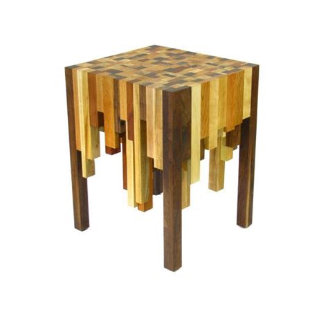 Check spelling or type a new query. Multi Species Butcher Block End Table One of von ...