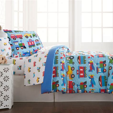 Wildkin Olive Kids Blue 100 Cotton 210 Tc Comforter Set And Reviews