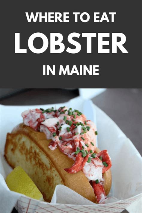 Local Spots And Other Unique Ways To Enjoy Lobster In Maine | Best