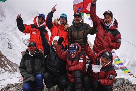 Nepali Climbers Make History With First Winter Ascent Of K2 The Savage